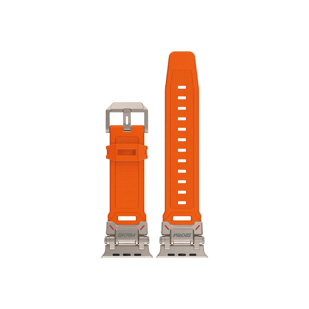 SkinArma Titon Serisi Watch 42/44/45/46/49mm Hava Alabilen Delikli Silikon Kordon