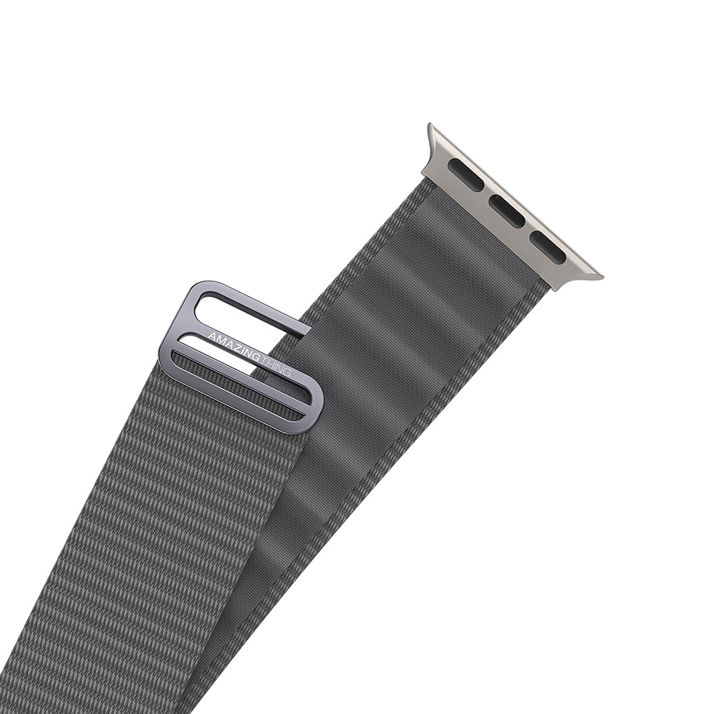 Amazingthing Titan Apple Watch 45mm Spor Hasır Kordon - 6
