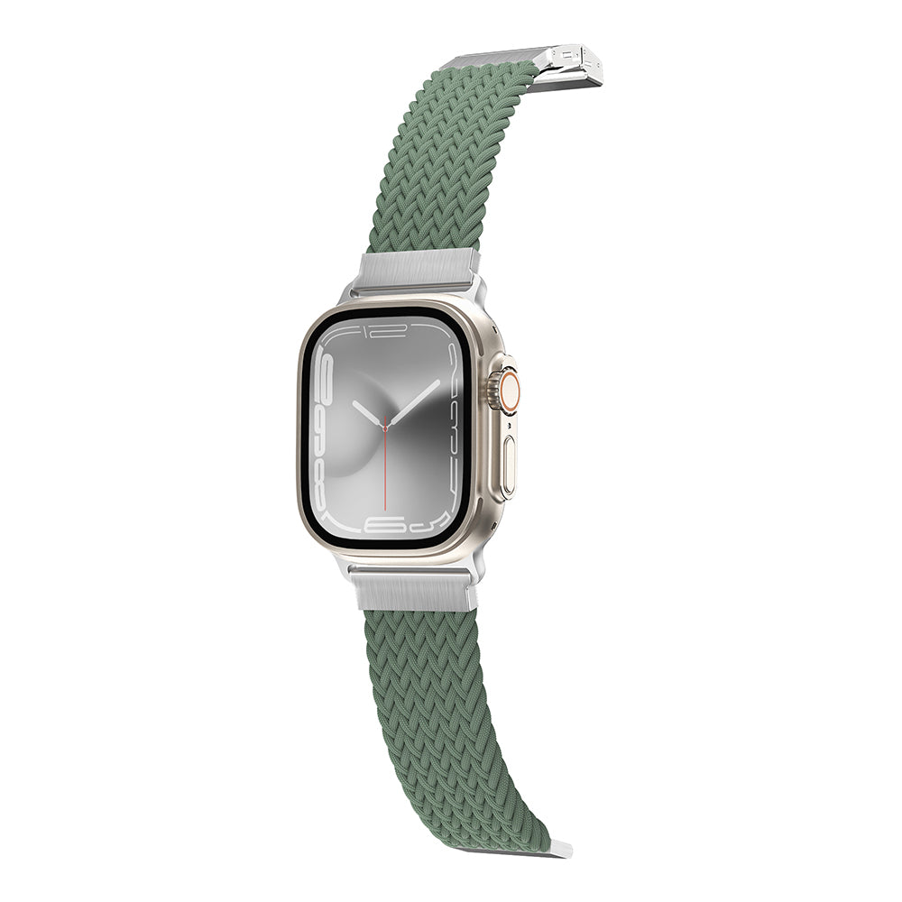 Amazingthing Titan Weave 2 Apple Watch 45mm Sport Örgü Kordon - 12