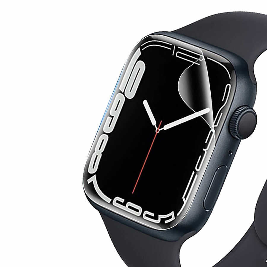 Go Des Apple Watch 7 45mm 2 in 1 Ekran Koruyucu - 4