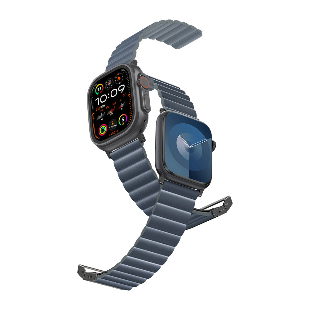 Amazing Thing Glamour Apple Watch Tüm Serilere Uyumlu Sense Deri Kordon - 11