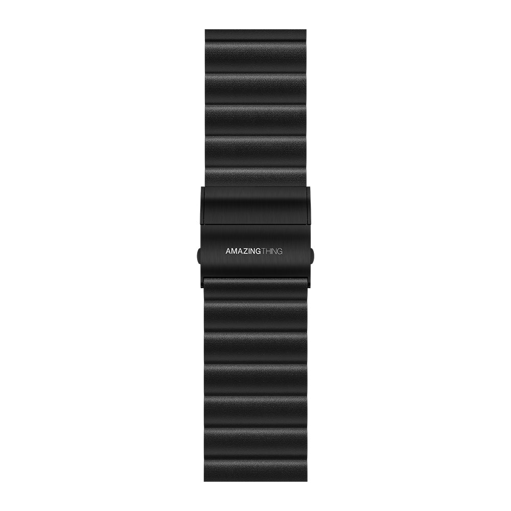 Amazing Thing Glamour Apple Watch Tüm Serilere Uyumlu Sense Deri Kordon - 4