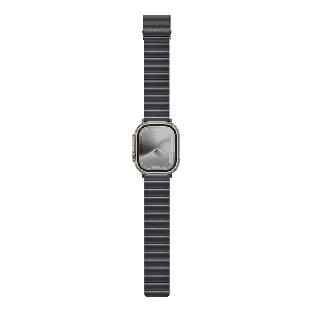 Amazing Thing Glamour Apple Watch Tüm Serilere Uyumlu Sense Deri Kordon - 3