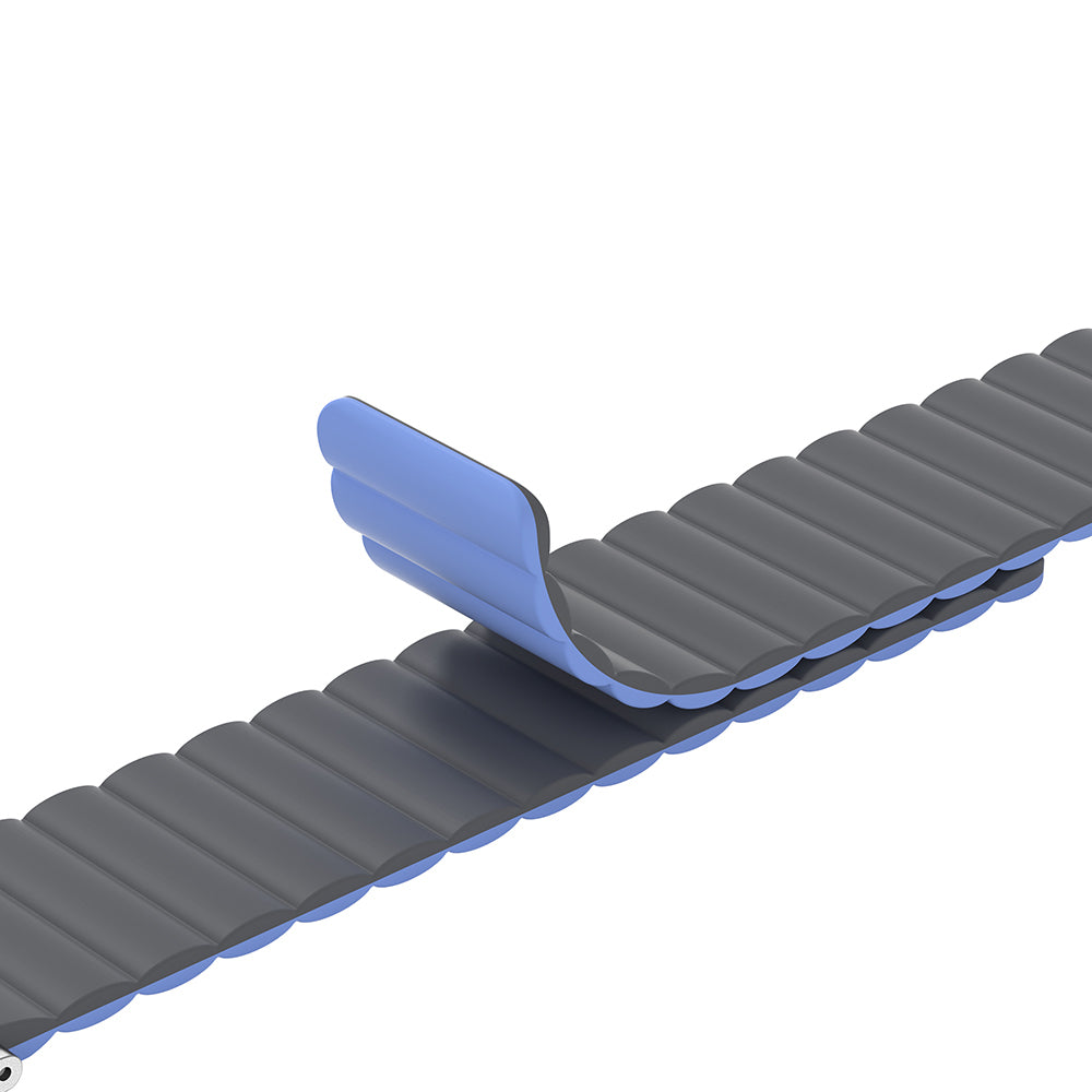 Amazingthing Smoothie Mag Apple Watch Ultra 49mm Magnetik Tak Çıkar Silikon Strap Kayış - 4