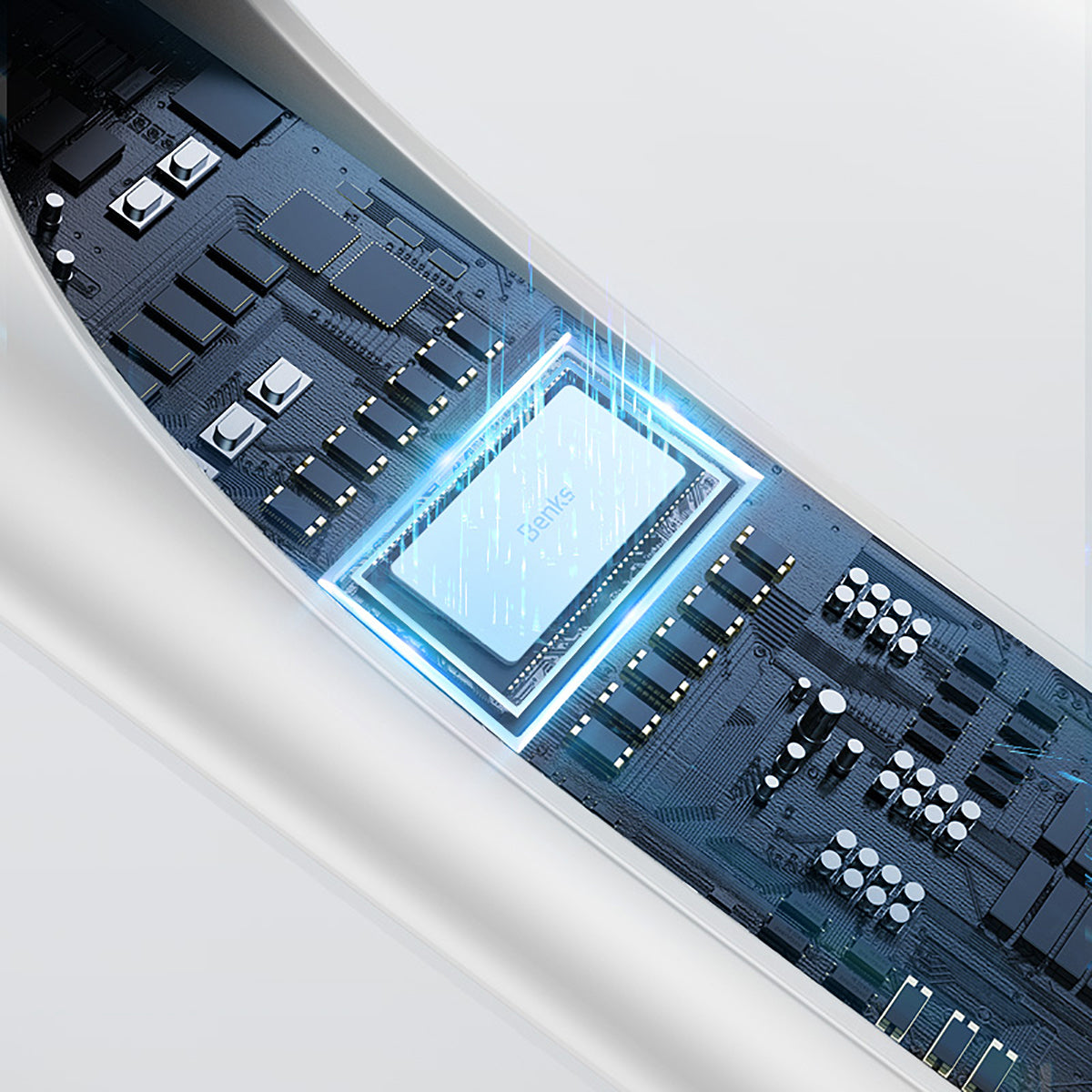 Benks Magnetik Wireless Şarj Özellikli Palm Rejection Kapasitif Dokunmatik Çizim Kalemi - 4