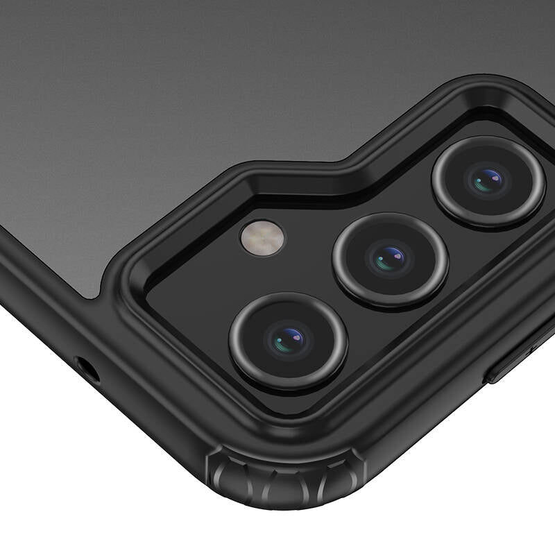 Cepax Matte Magsafe Galaxy S23 FE Sert PC Arka Yüzey Kablosuz Şarj Özellikli Telefon Kılıfı - 8