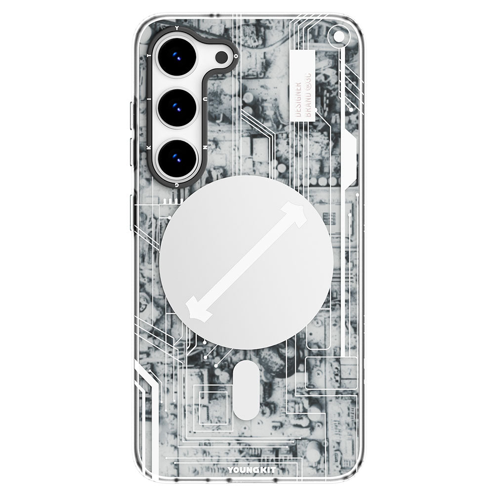 YoungKit Technology Serisi Galaxy S23 Magsafe Şarj Özellikli Telefon Kılıfı - 8