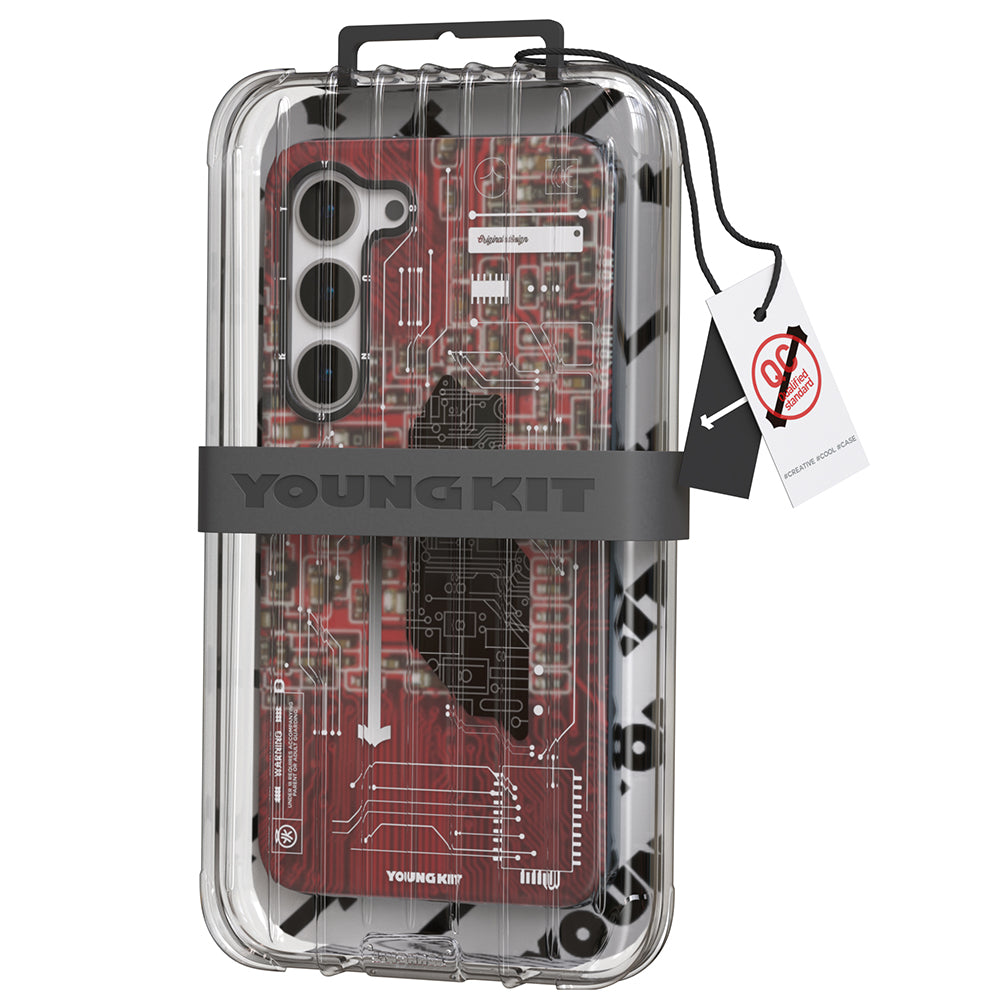 YoungKit Technology Serisi Galaxy S23 Kılıf Telefon Kılıfı - 6