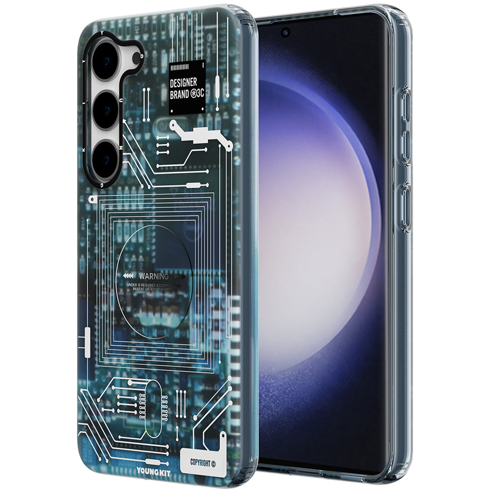YoungKit Technology Serisi Galaxy S23 Kılıf Telefon Kılıfı - 12