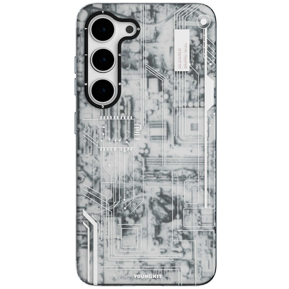 YoungKit Technology Serisi Galaxy S23 Plus Telefon Kılıfı - 4