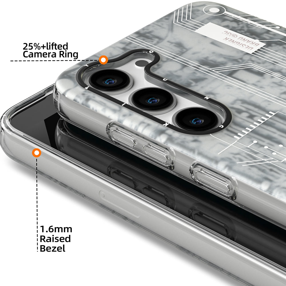 YoungKit Technology Serisi Galaxy S23 Plus Telefon Kılıfı - 6
