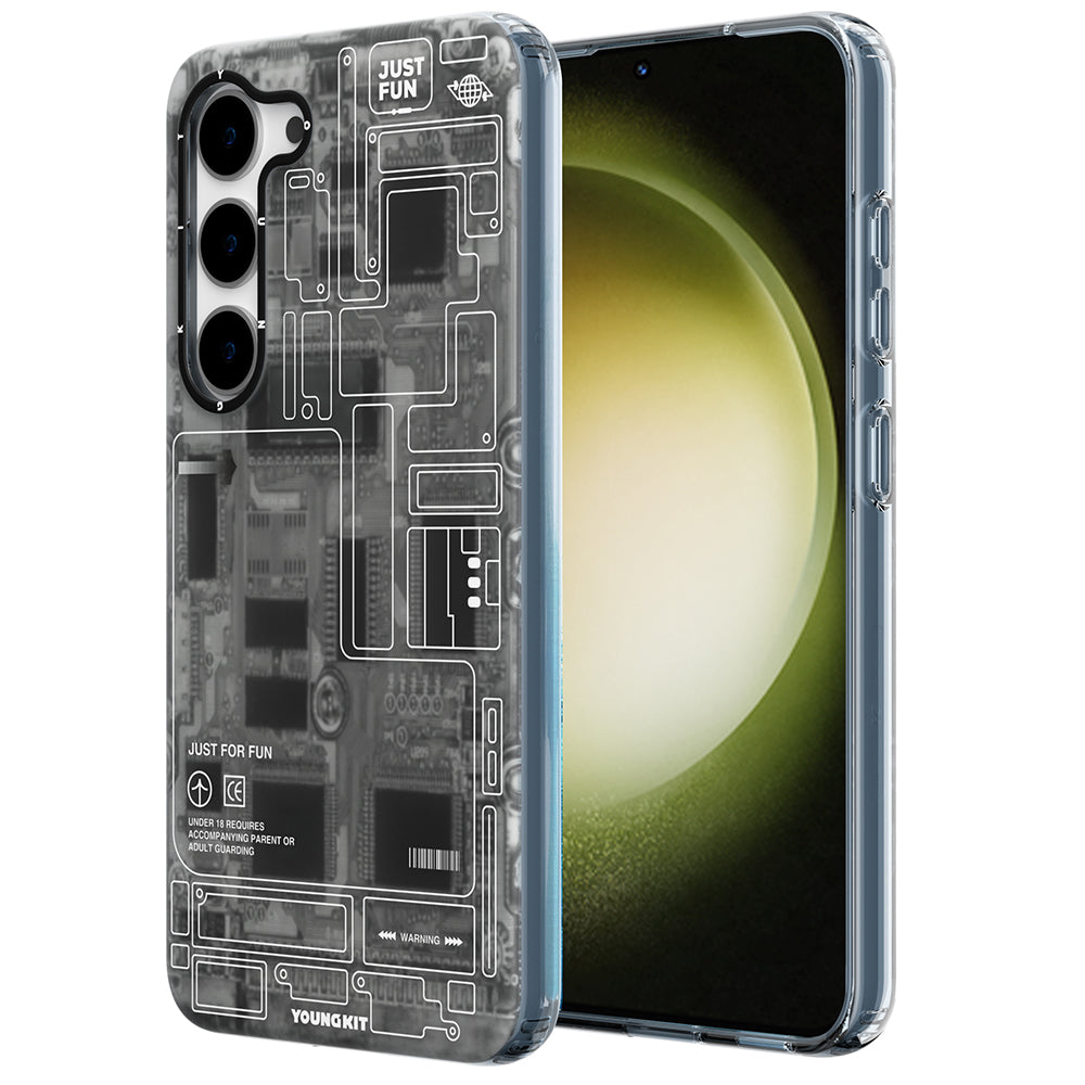 YoungKit Technology Serisi Galaxy S23 Plus Telefon Kılıfı - 10