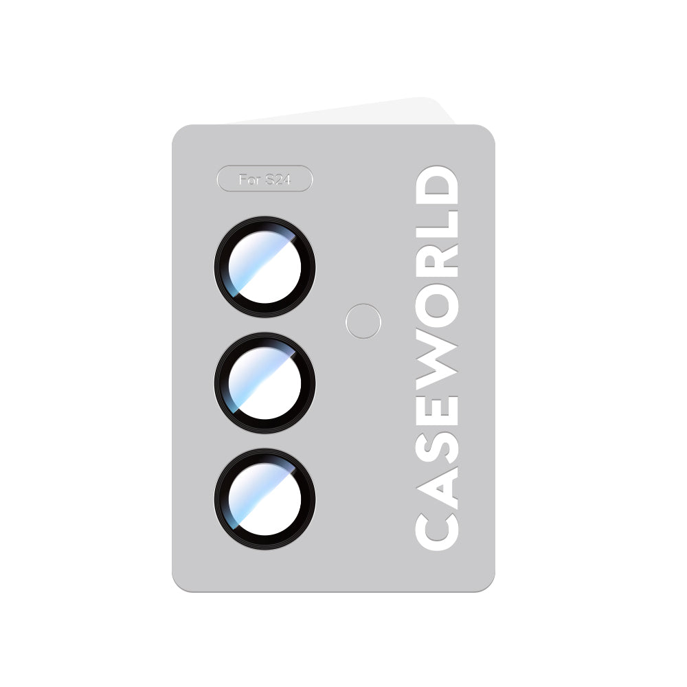 CaseWorld Alloy Serisi Galaxy S24 Oleofobik Anti Reflective Kamera Lens Koruyucu
