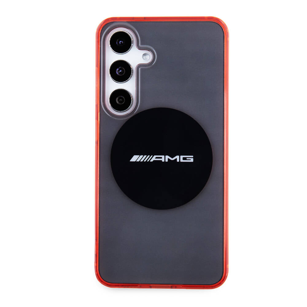 AMG Galaxy S24 Orjinal Lisanslı M-safe Şarj Özellikli Transparan Timeless Kılıf