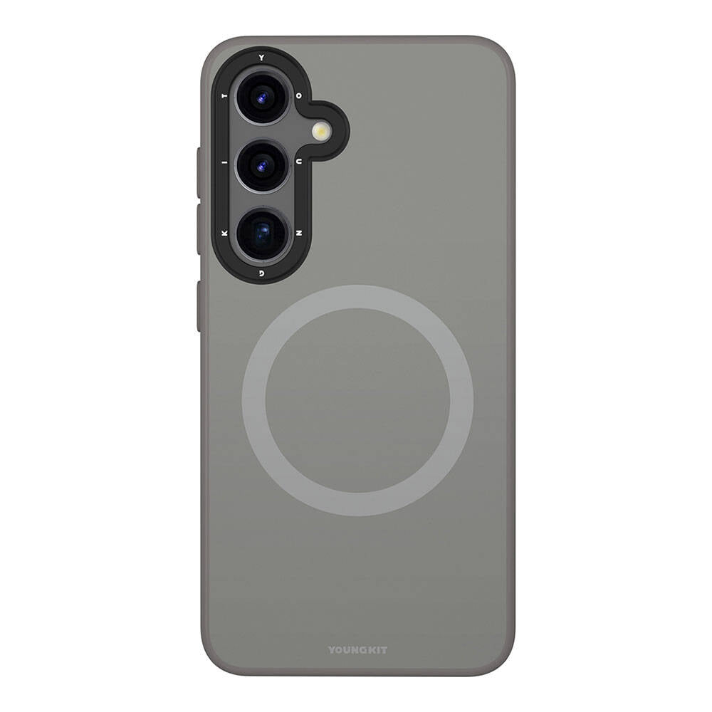 Youngkit Velvet Serisi Galaxy S24 Kılıf Magsafe Şarj Özellikli Çizilmeye Ve Aşınmaya Dayanıklı Telefon Kılıfı - 3
