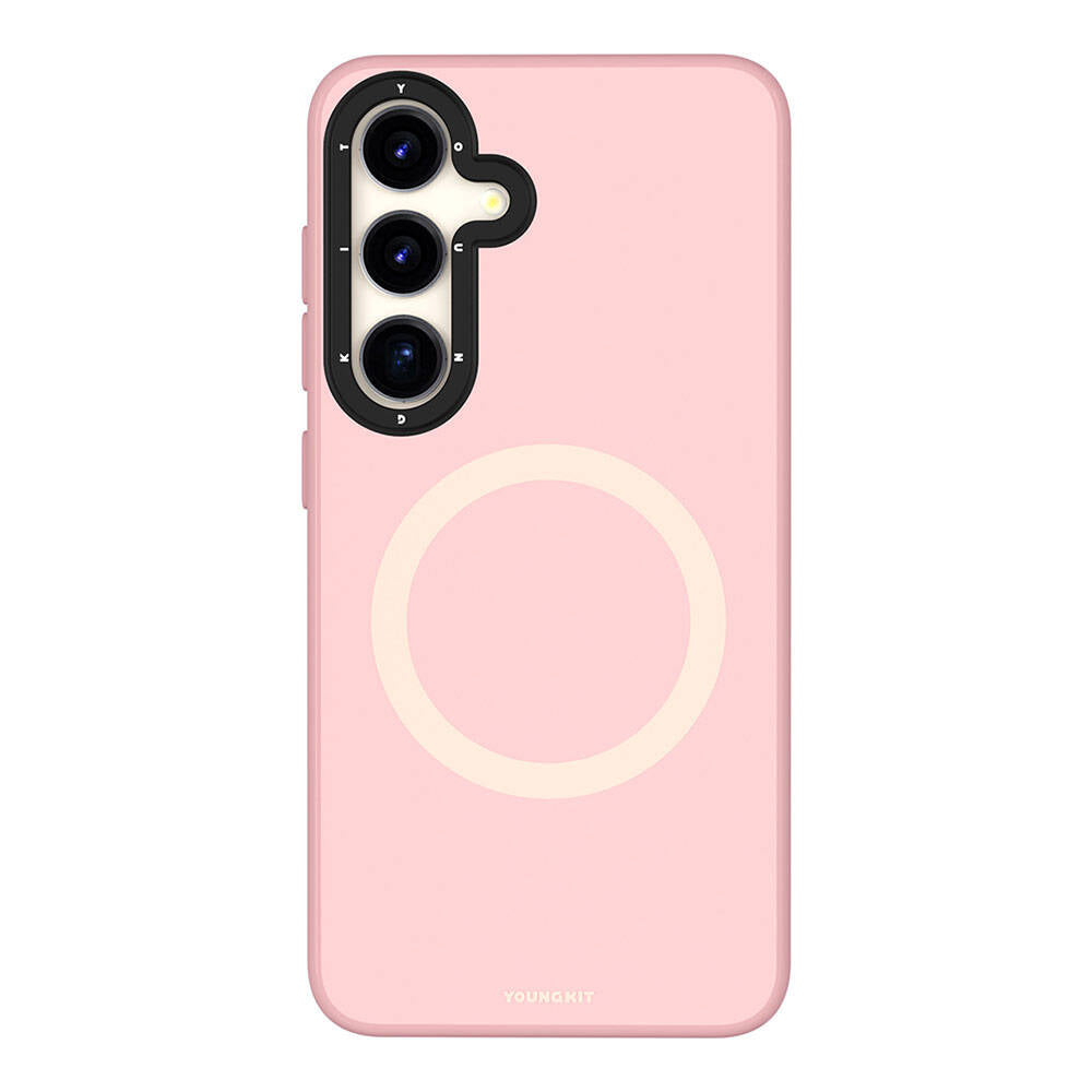Youngkit Velvet Serisi Galaxy S24 Kılıf Magsafe Şarj Özellikli Çizilmeye Ve Aşınmaya Dayanıklı Telefon Kılıfı - 4