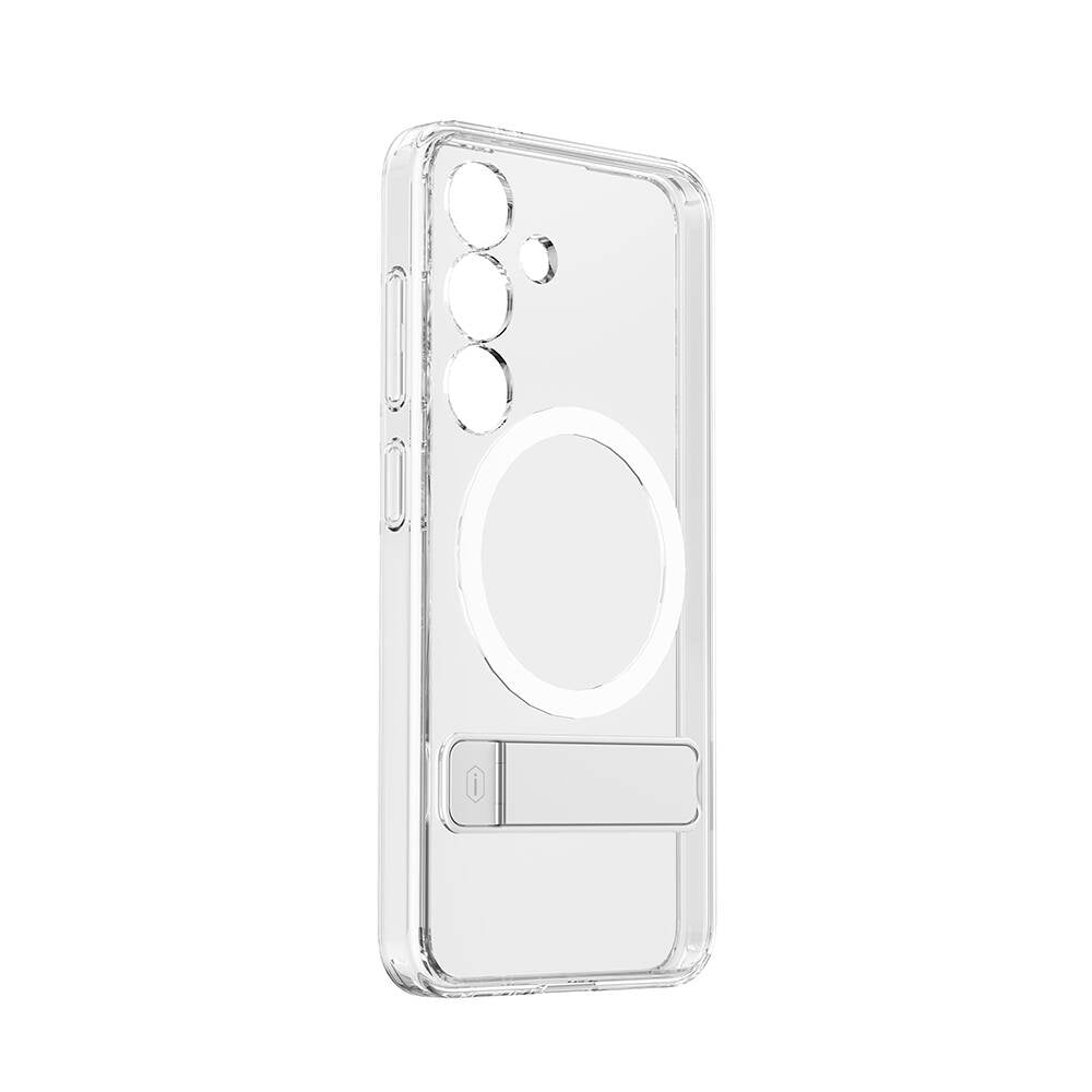 Wiwu KCC-025 Aurora Serisi Galaxy S24 M-safe Şarj Özellikli Kamera Korumalı Standlı Kılıf