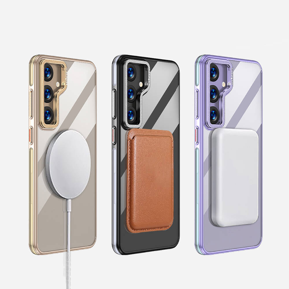 Wlons Galaxy S24 M-safe Şarj Özellikli Standlı Efsane Kılıf