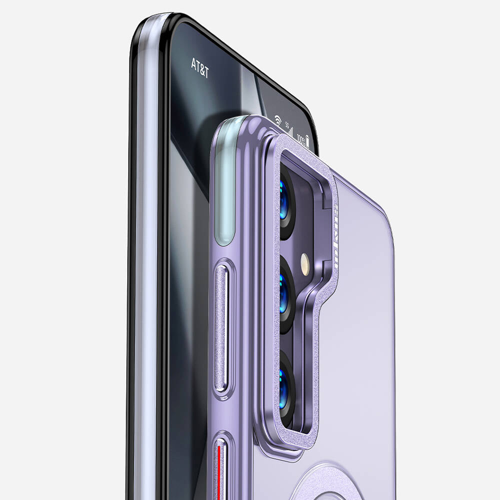 Wlons Galaxy S24 M-safe Şarj Özellikli Standlı Efsane Kılıf