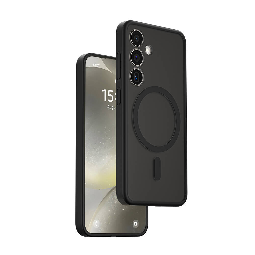 Wiwu FGG-024 Galaxy S24 M-safe Şarj Özellikli Lekelere Dayanıklı Kılıf