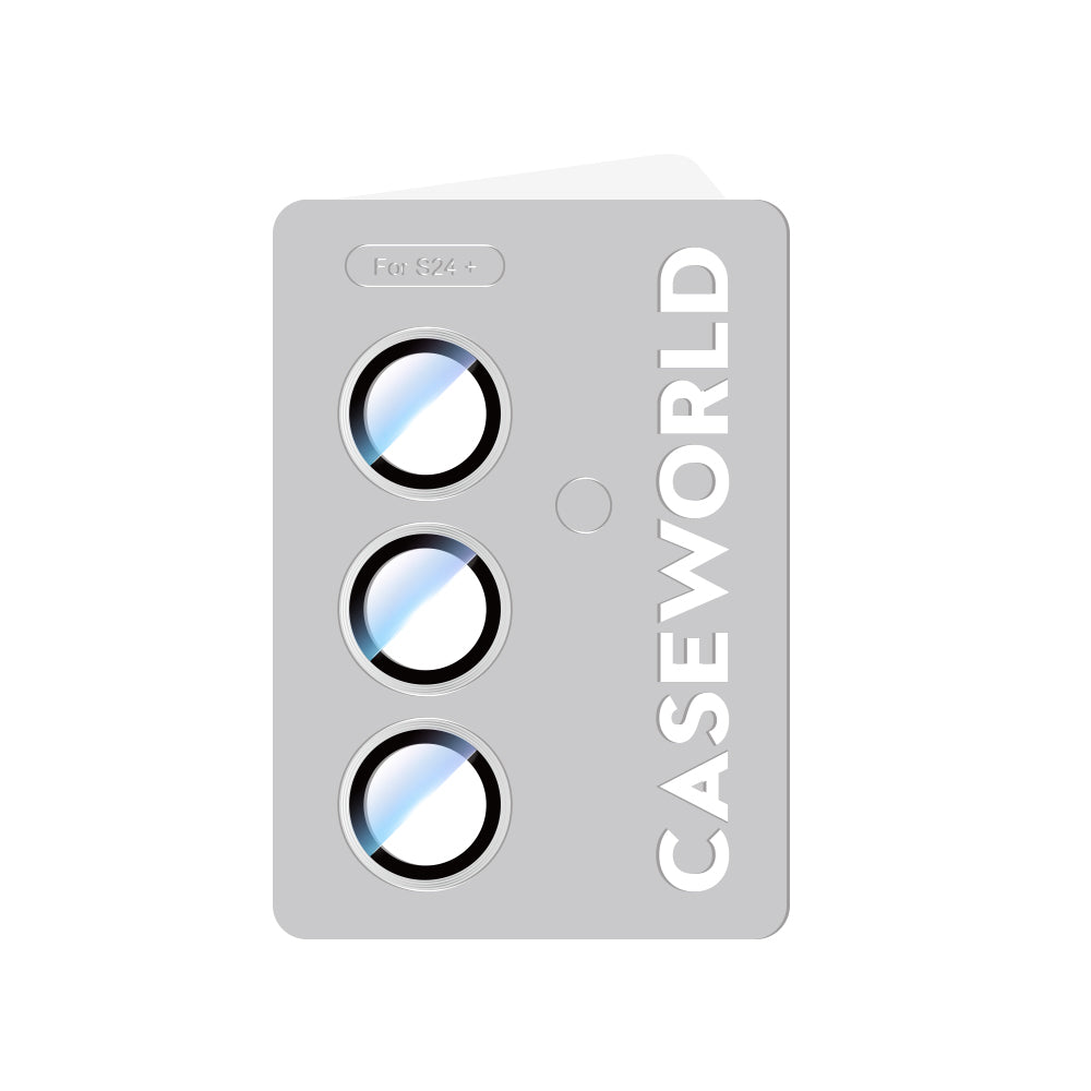 CaseWorld Alloy Serisi Galaxy S24 Plus Oleofobik Anti Reflective Kamera Lens Koruyucu