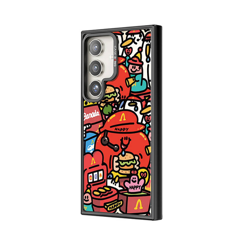 Casebang Ahhey Serisi Galaxy S24 Plus M-safe Şarj Özellikli Arka Panel