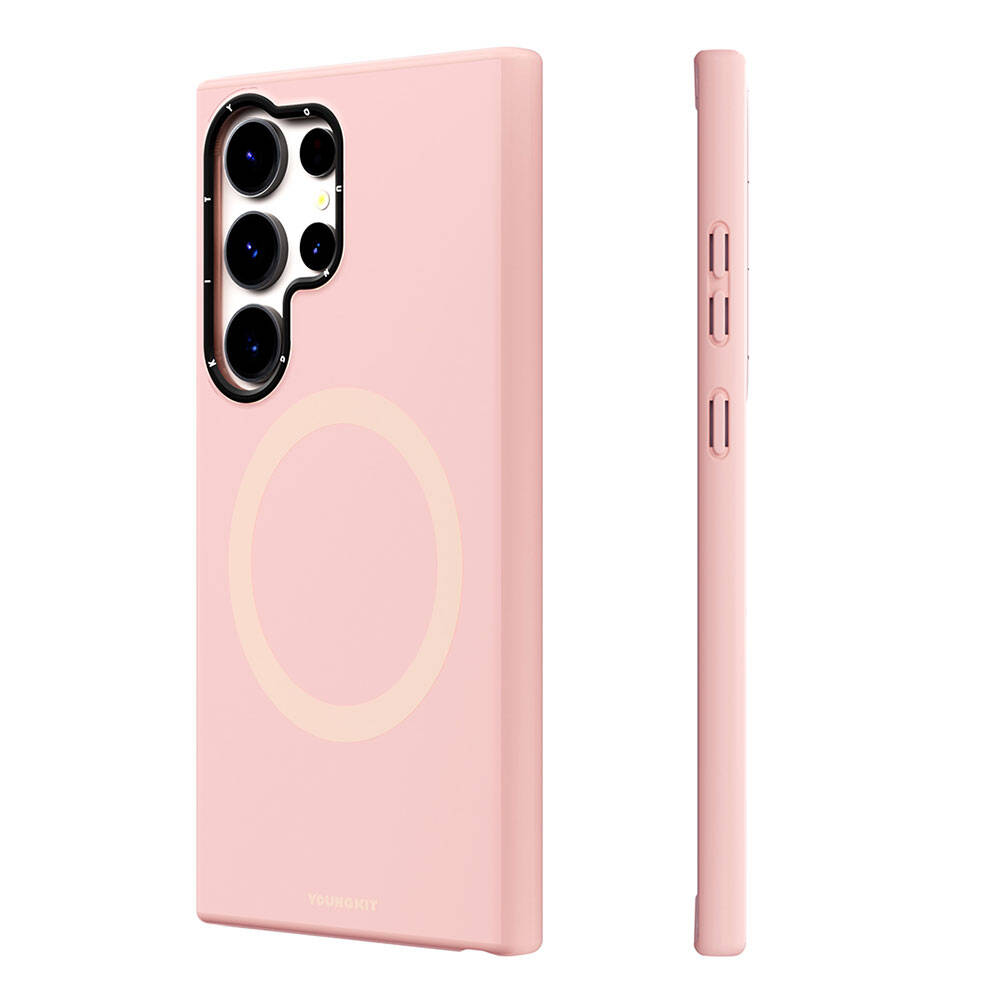 Youngkit Velvet Serisi Galaxy S24 Ultra Magsafe Şarj Özellikli Çizilmeye Ve Aşınmaya Dayanıklı Telefon Kılıfı - 2