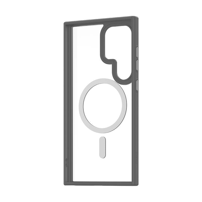 Benks MagClap Galaxy S24 Ultra M-safe Şarj Özellikli Şeffaf Arka Yüzey TPU Çerçeve Kılıf