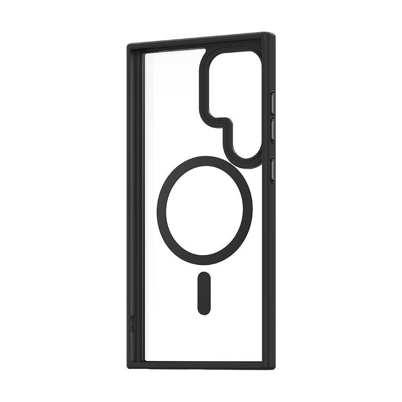 Benks MagClap Galaxy S24 Ultra M-safe Şarj Özellikli Şeffaf Arka Yüzey TPU Çerçeve Kılıf