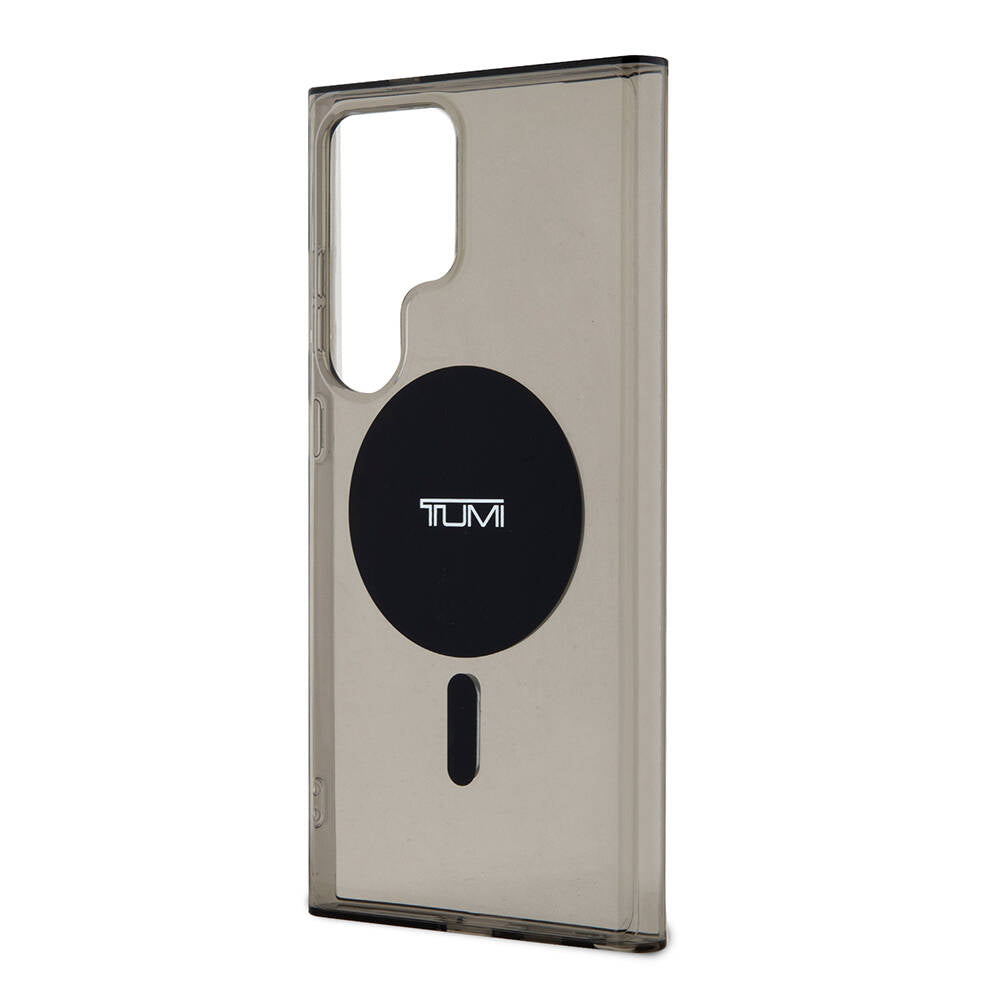 TUMI Galaxy S24 Ultra Orjinal Lisanslı M-safe Şarj Özellikli Airbag Köşeli Transparan Plain Kılıf