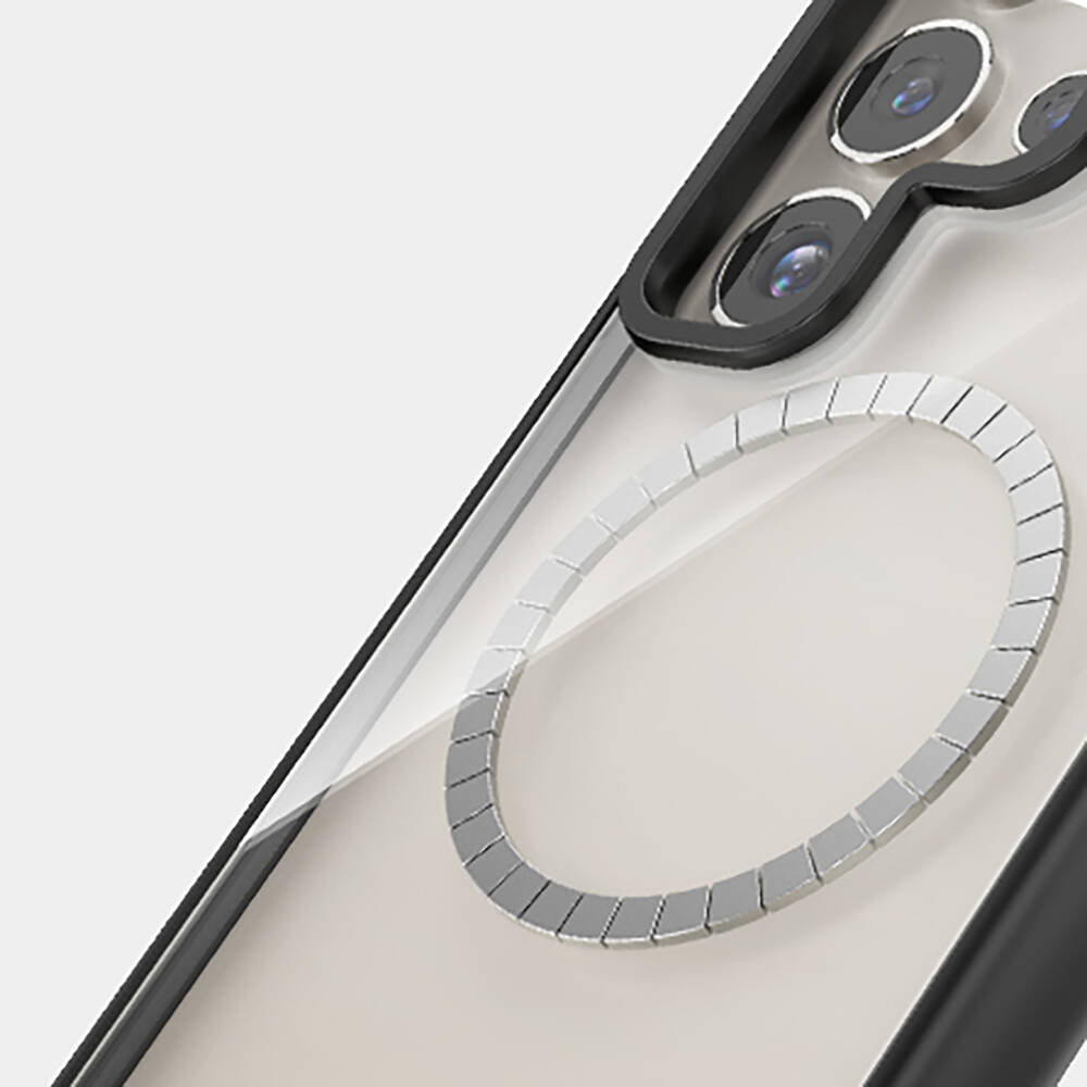 Casebang Ahhey Serisi Galaxy S24 Ultra M-safe Şarj Özellikli Arka Panel