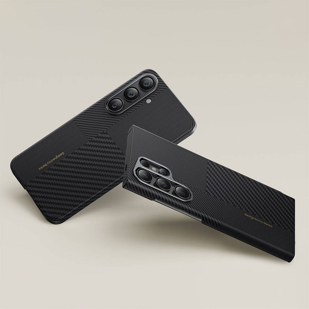 Benks Montage ArmorAir Galaxy S24 Ultra Magsafe Karbon Fiber Kevlar Kılıf