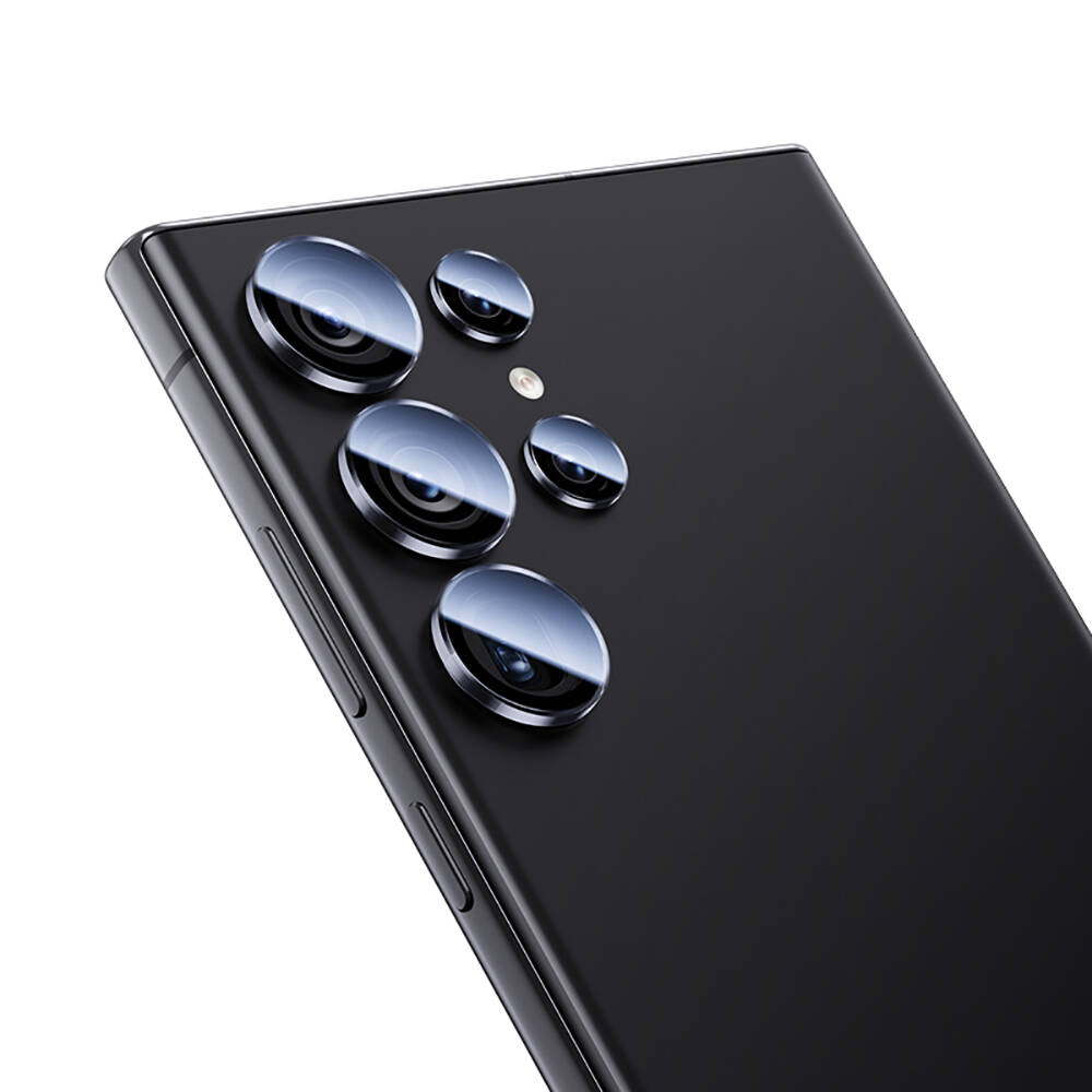 Benks Glass Warrior Galaxy S24 Ultra Oleofobik Anti-Reflective Safir Kamera Lens Koruyucu