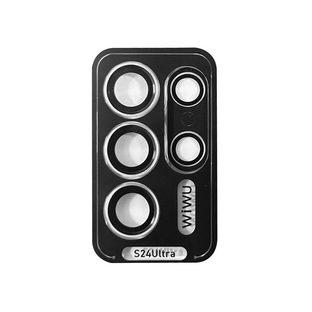 Wiwu LG-008 Galaxy S24 Ultra Lens Guard Darbelere Karşı Dayanıklı Kamera Lens Koruyucu