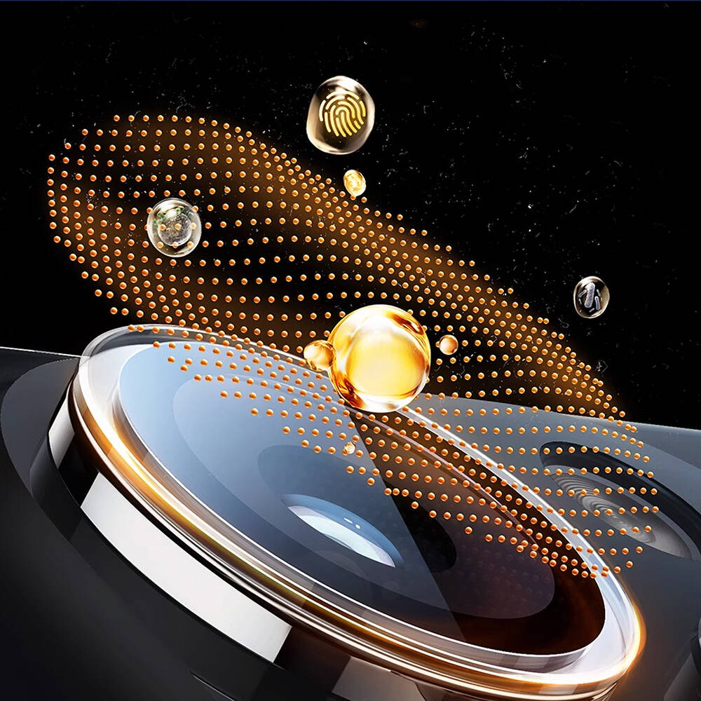 Wiwu LG-008 Galaxy S24 Ultra Lens Guard Darbelere Karşı Dayanıklı Kamera Lens Koruyucu