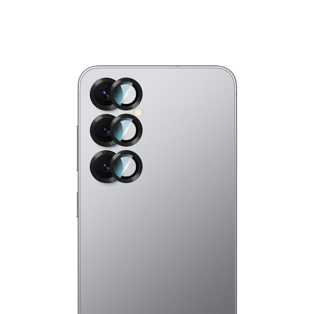 CaseWorld Alloy Serisi Galaxy S25 Oleofobik Anti Reflective Kamera Lens Koruyucu