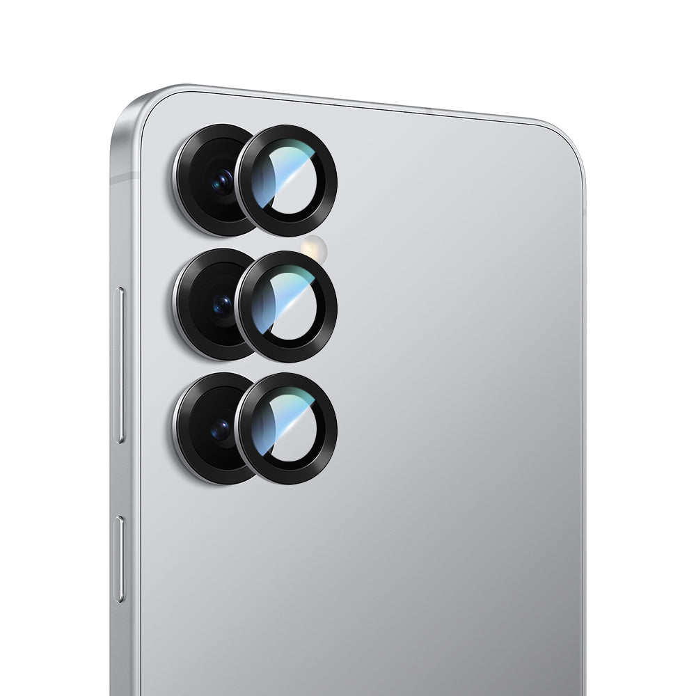CaseWorld Alloy Serisi Galaxy S25 Oleofobik Anti Reflective Kamera Lens Koruyucu