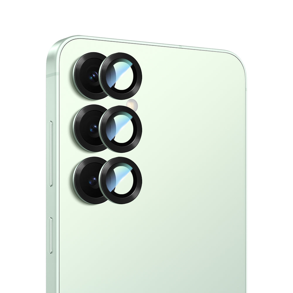 CaseWorld Alloy Serisi Galaxy S25 Oleofobik Anti Reflective Kamera Lens Koruyucu
