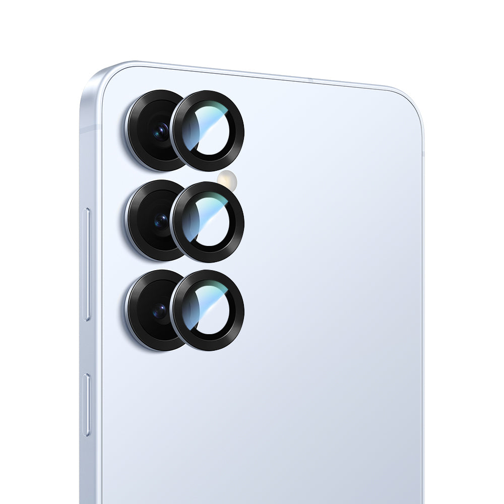 CaseWorld Alloy Serisi Galaxy S25 Oleofobik Anti Reflective Kamera Lens Koruyucu