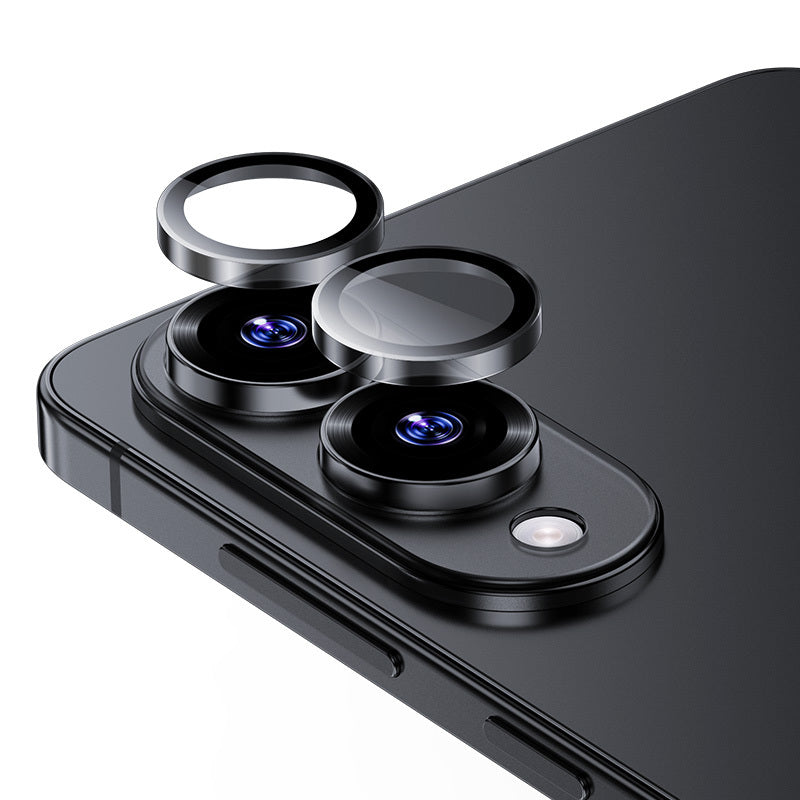 Benks Glass Warrior Galaxy S25 Edge Kolay Uygulama Aparatlı Kamera Lens Koruyucu