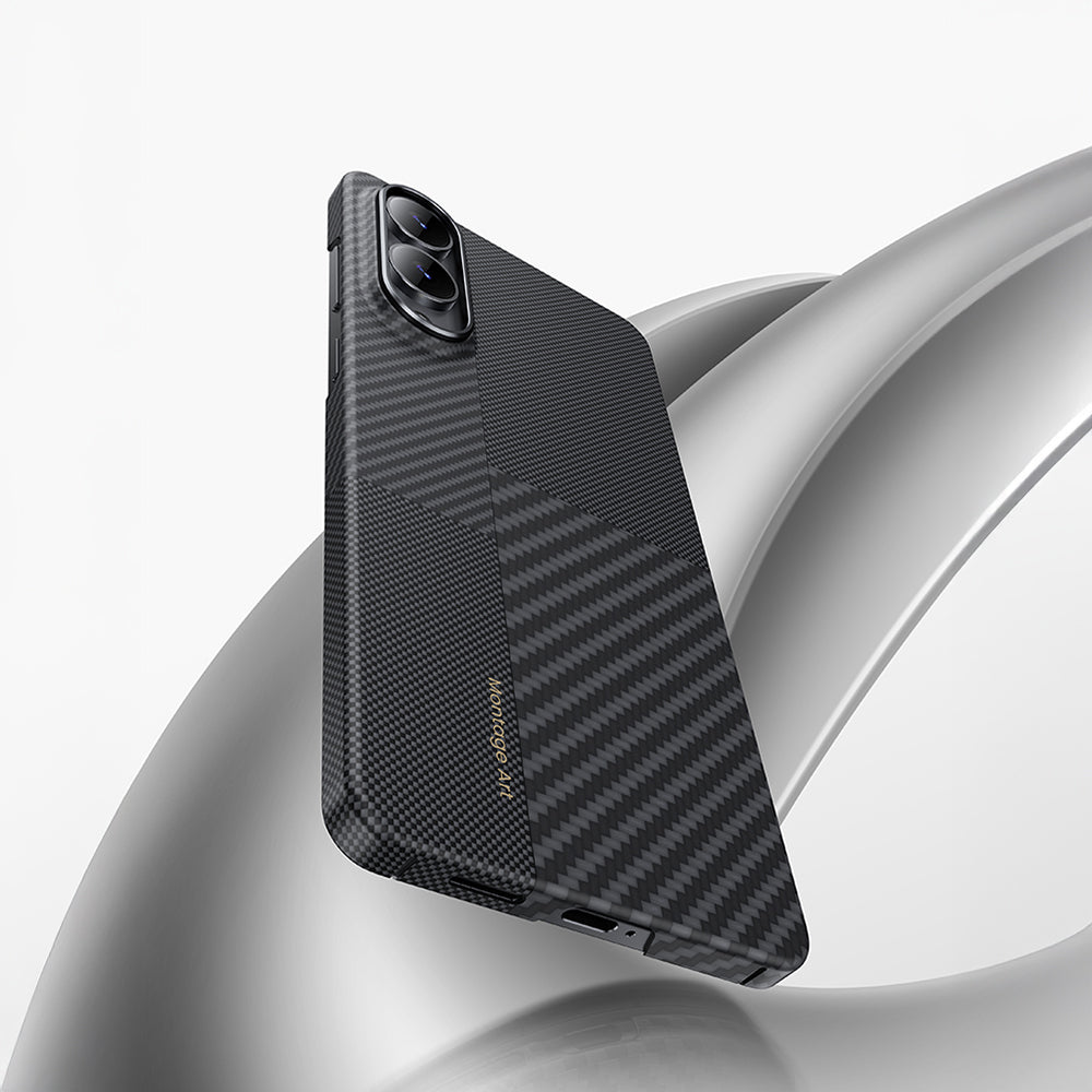 Benks Montage ArmorAir Kevlar Galaxy S25 Edge Magsafe Karbon Fiber Telefon Kılıfı