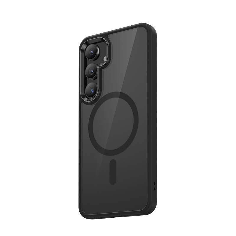 Benks MagClap Galaxy S25 M-safe Şeffaf Arka Yüzey TPU Çerçeve Telefon Kılıfı