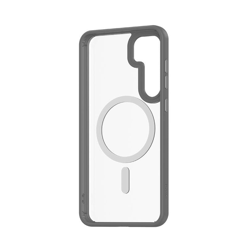 Benks MagClap Galaxy S25 M-safe Şeffaf Arka Yüzey TPU Çerçeve Telefon Kılıfı