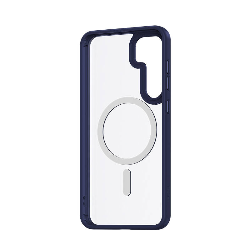 Benks MagClap Galaxy S25 M-safe Şeffaf Arka Yüzey TPU Çerçeve Telefon Kılıfı
