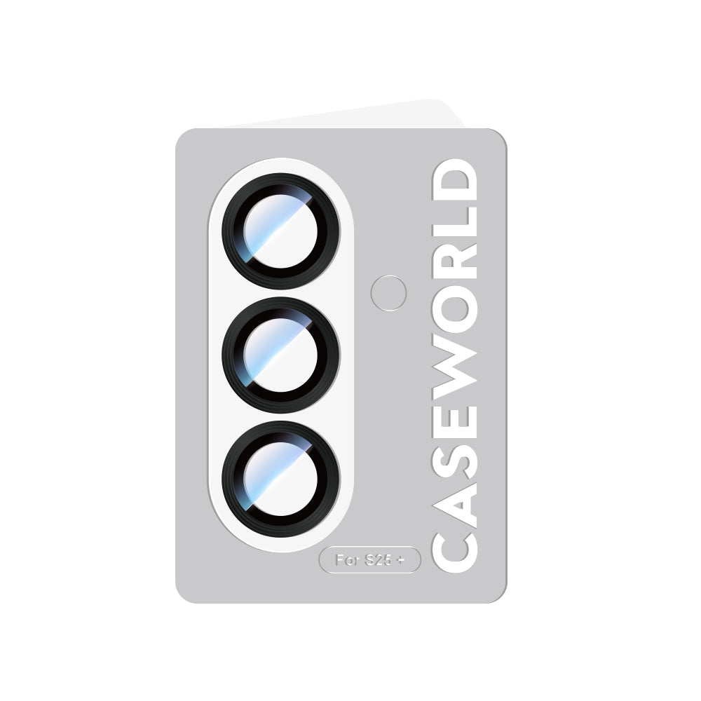 CaseWorld Alloy Serisi Galaxy S25 Plus Oleofobik Anti Reflective Kamera Lens Koruyucu