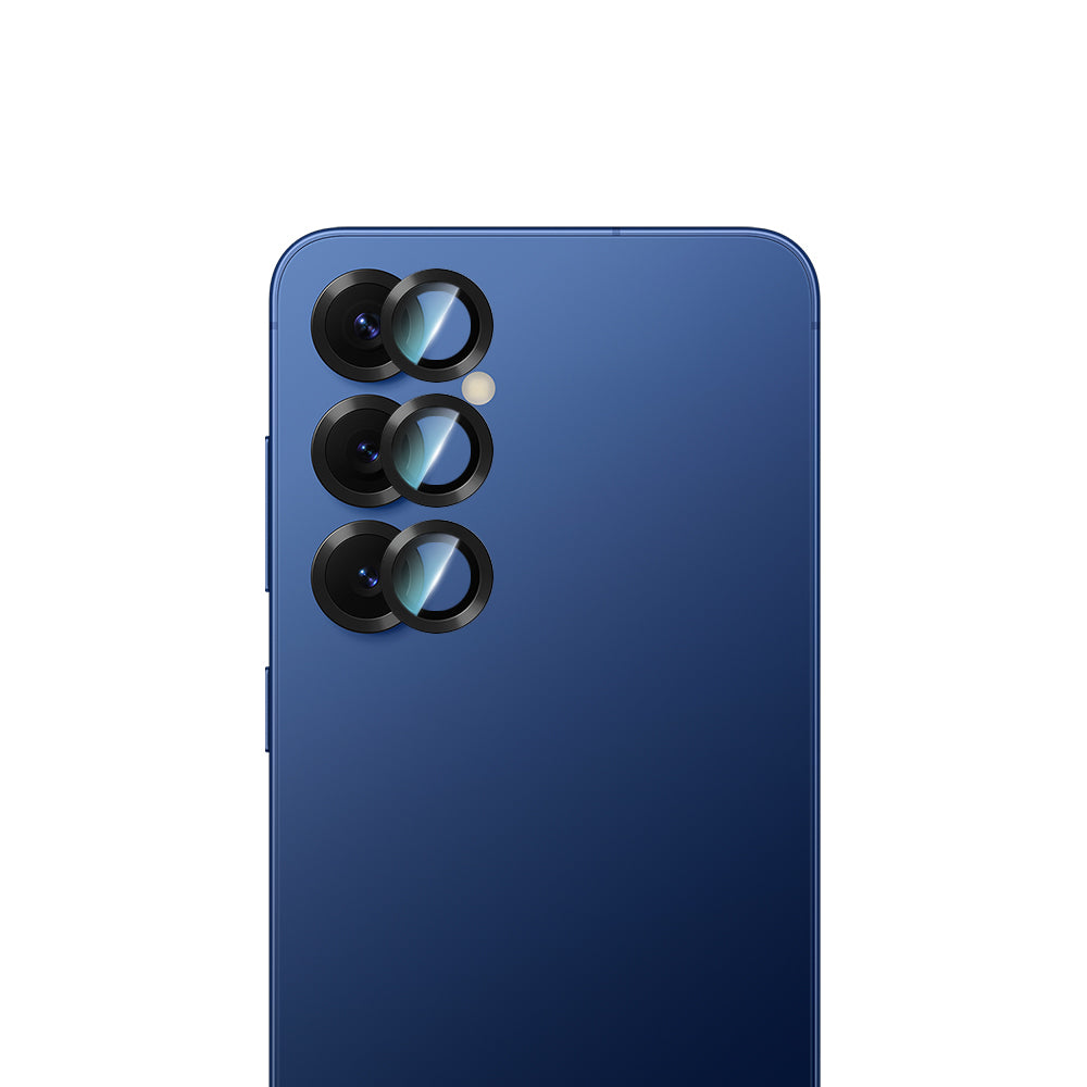CaseWorld Alloy Serisi Galaxy S25 Plus Oleofobik Anti Reflective Kamera Lens Koruyucu