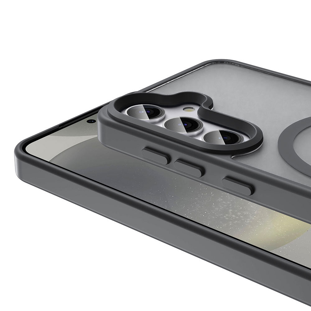 Cepax Sio Galaxy S25 Plus Magsafe Mat Arka Yüzey Telefon Kılıfı-3