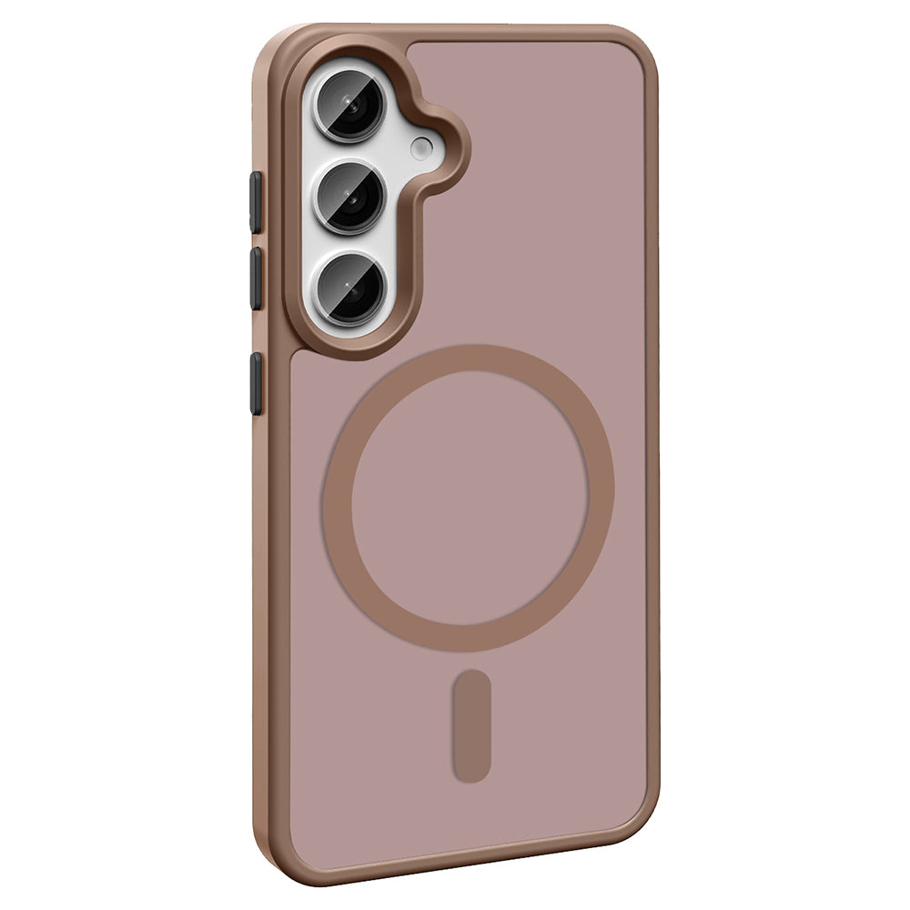 Cepax Sio Galaxy S25 Plus Magsafe Mat Arka Yüzey Telefon Kılıfı-14