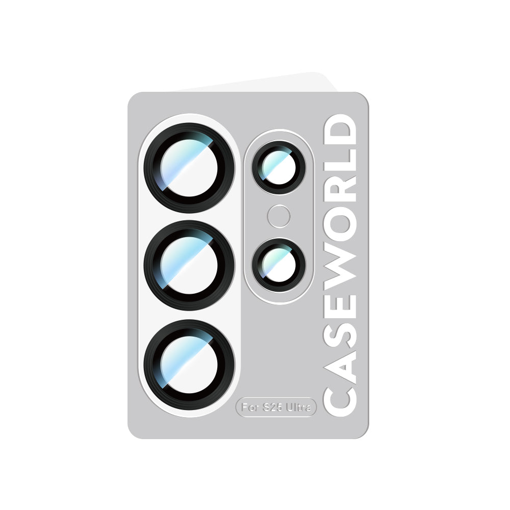CaseWorld Alloy Serisi Galaxy S25 Ultra Oleofobik Anti Reflective Kamera Lens Koruyucu