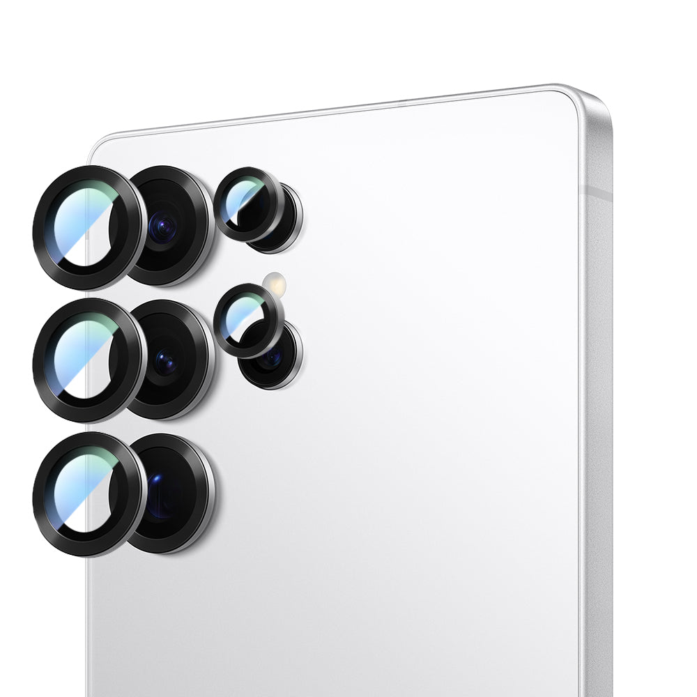 CaseWorld Alloy Serisi Galaxy S25 Ultra Oleofobik Anti Reflective Kamera Lens Koruyucu